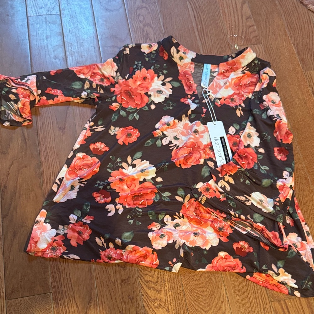 Dear Scarlett Floral Blouse